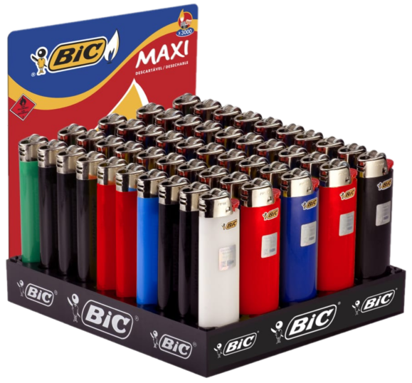 ISQUEIRO MAXI DISPLAY BIC 