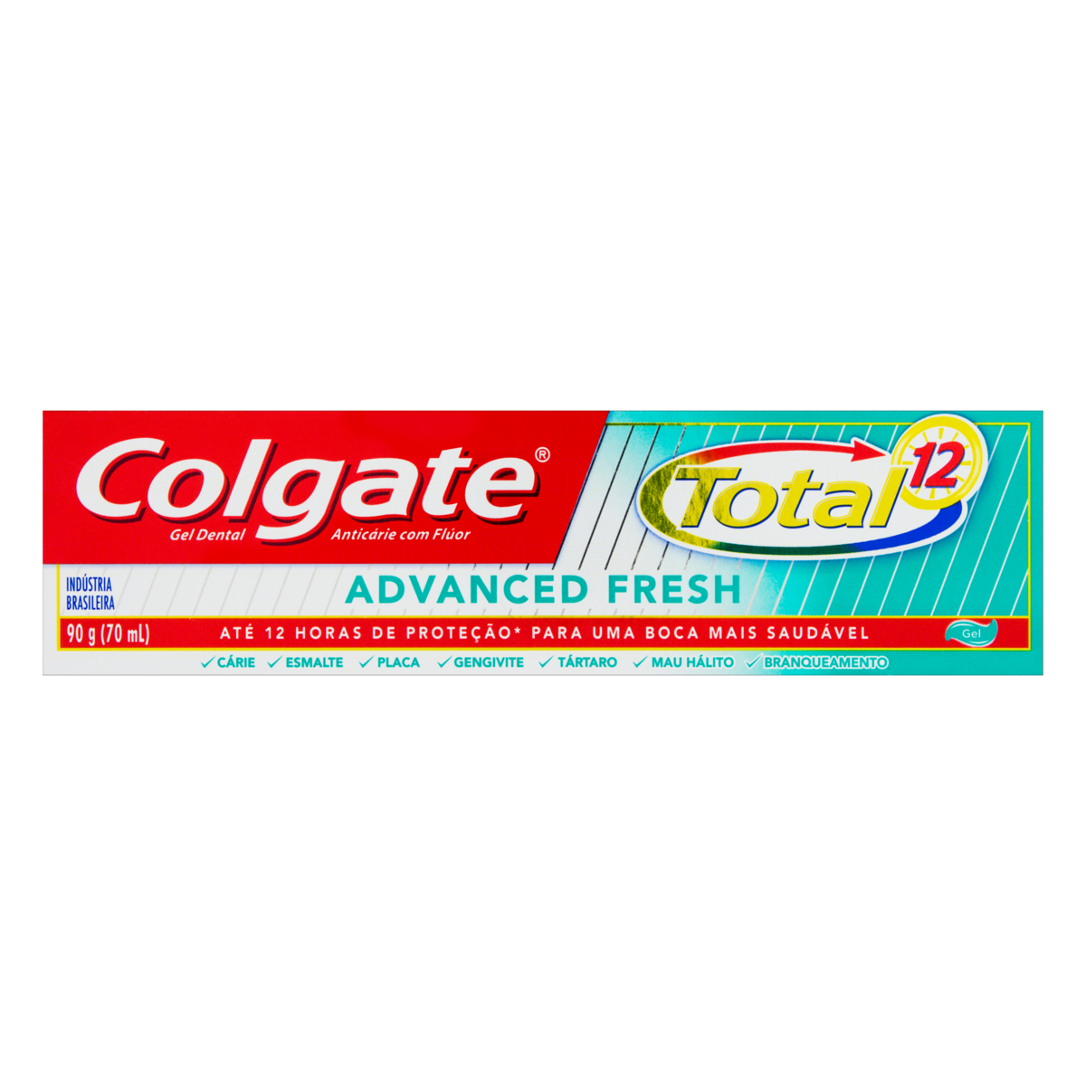 CREME DENTAL TOTAL 12 ADVANCED FRESH GEL COLGATE 