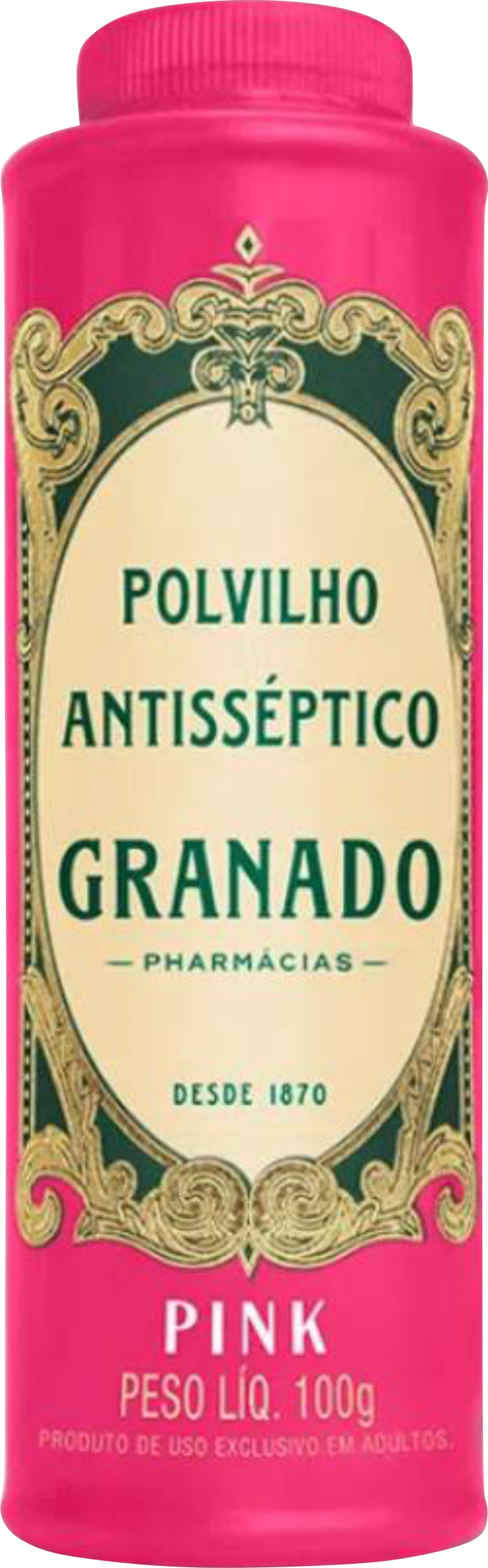 POLVILHO ANTISSÉPTICO PINK GRAMADO 