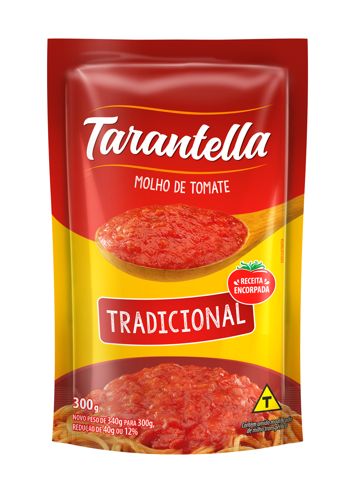 MOLHO TOMATE TRADICIONAL SACHÊ TARANTELLA