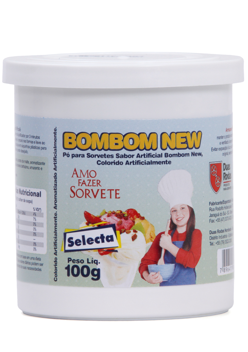 SORVETINA BOMBOM NEW SELECTA  