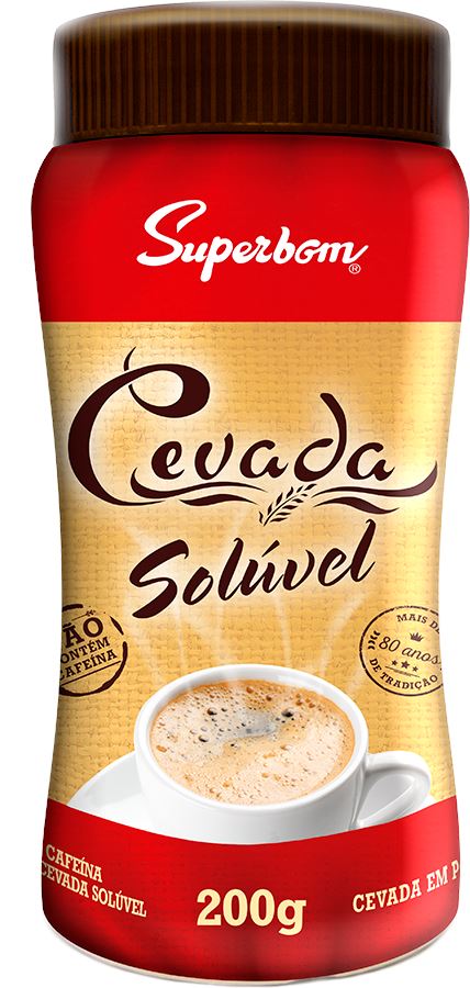 CAFÉ DE CEVADA SOLÚVEL POTE SUPERBOM  