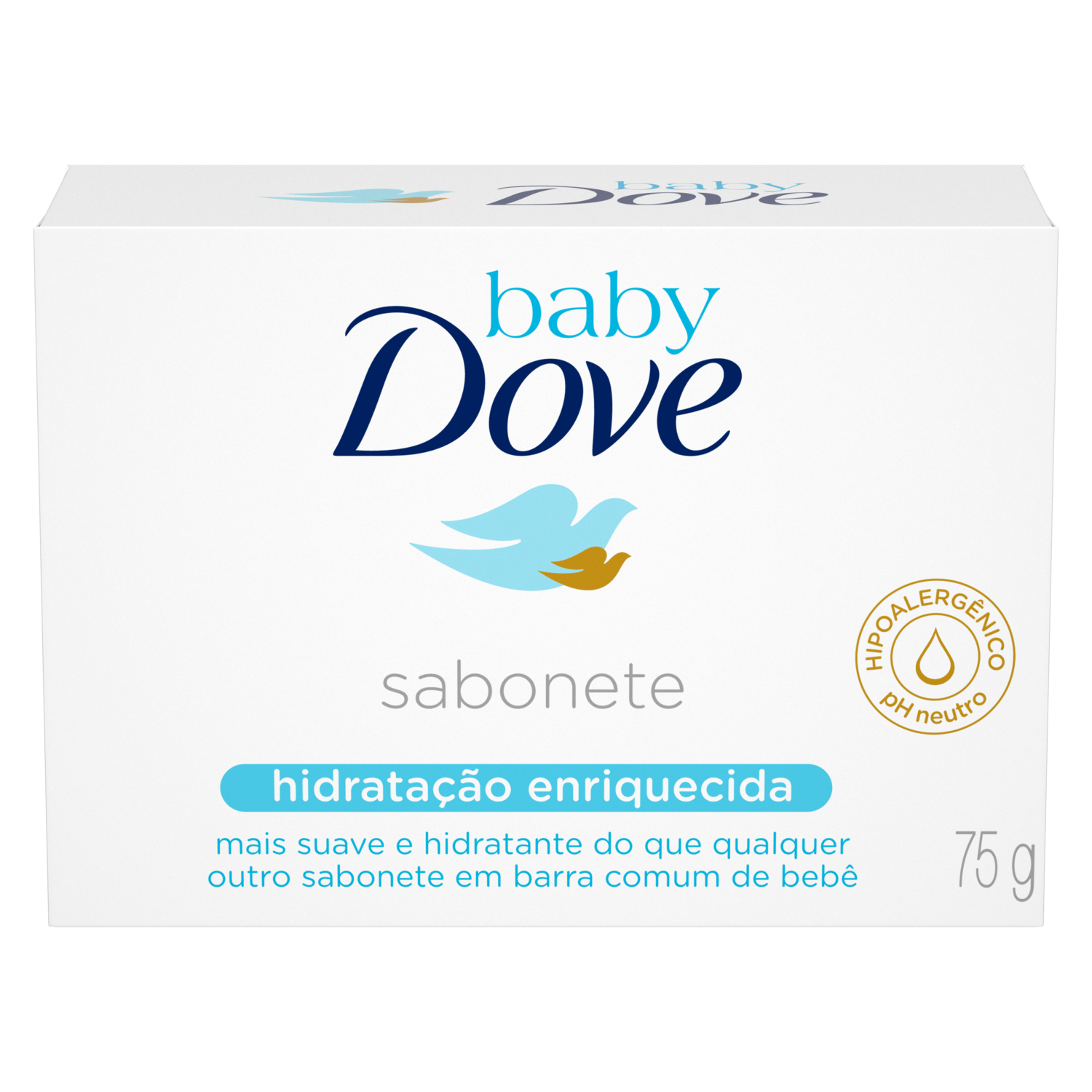 SABONETE HIDRATAÇÃO ENRIQUECIDA DOVE BABY 