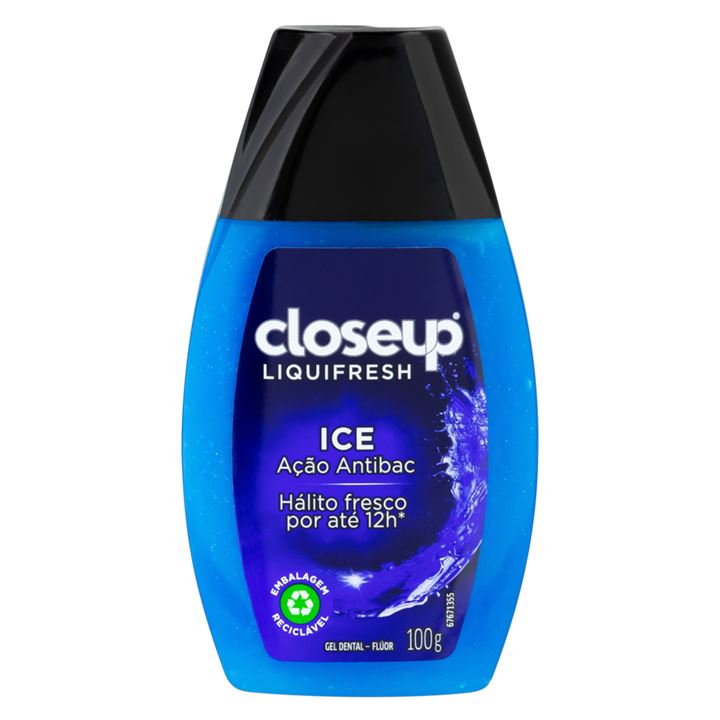 CREME DENTAL LIQUIFRESH ICE CLOSE-UP 