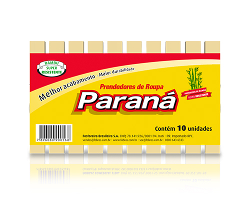 PRENDEDOR DE ROUPA BAMBU PARANÁ 