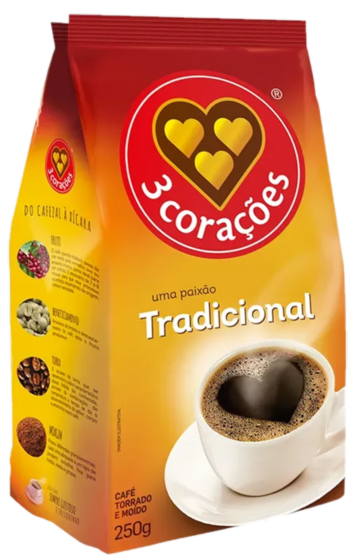 CAFÉ TRADICIONAL 3 CORAÇÕES 