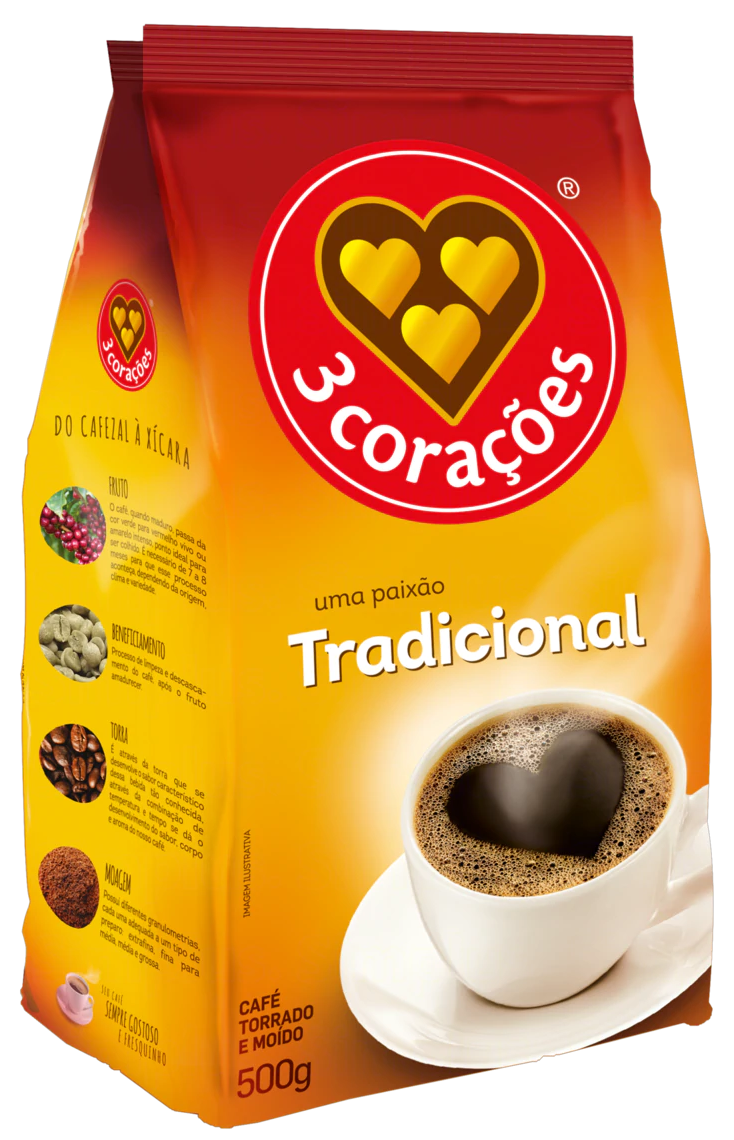 CAFÉ TRADICIONAL 3 CORAÇÕES 