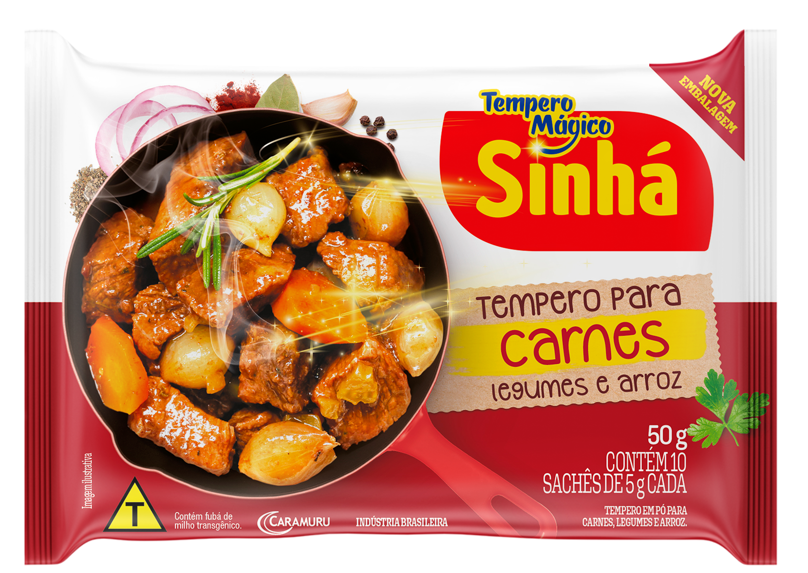 TEMPERO MÁGICO CARNES SINHÁ 