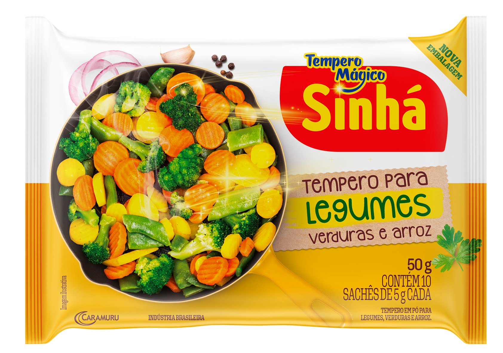 TEMPERO MÁGICO LEGUMES SINHÁ 