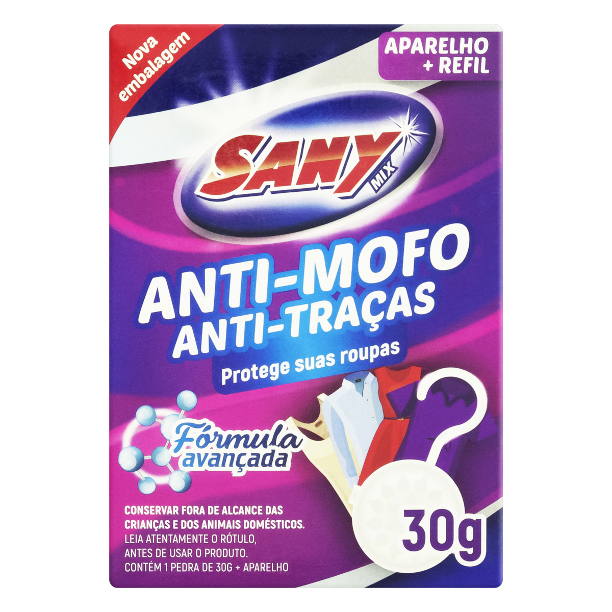 ANTI MOFO CABIDE APARELHO + REFIL SANY