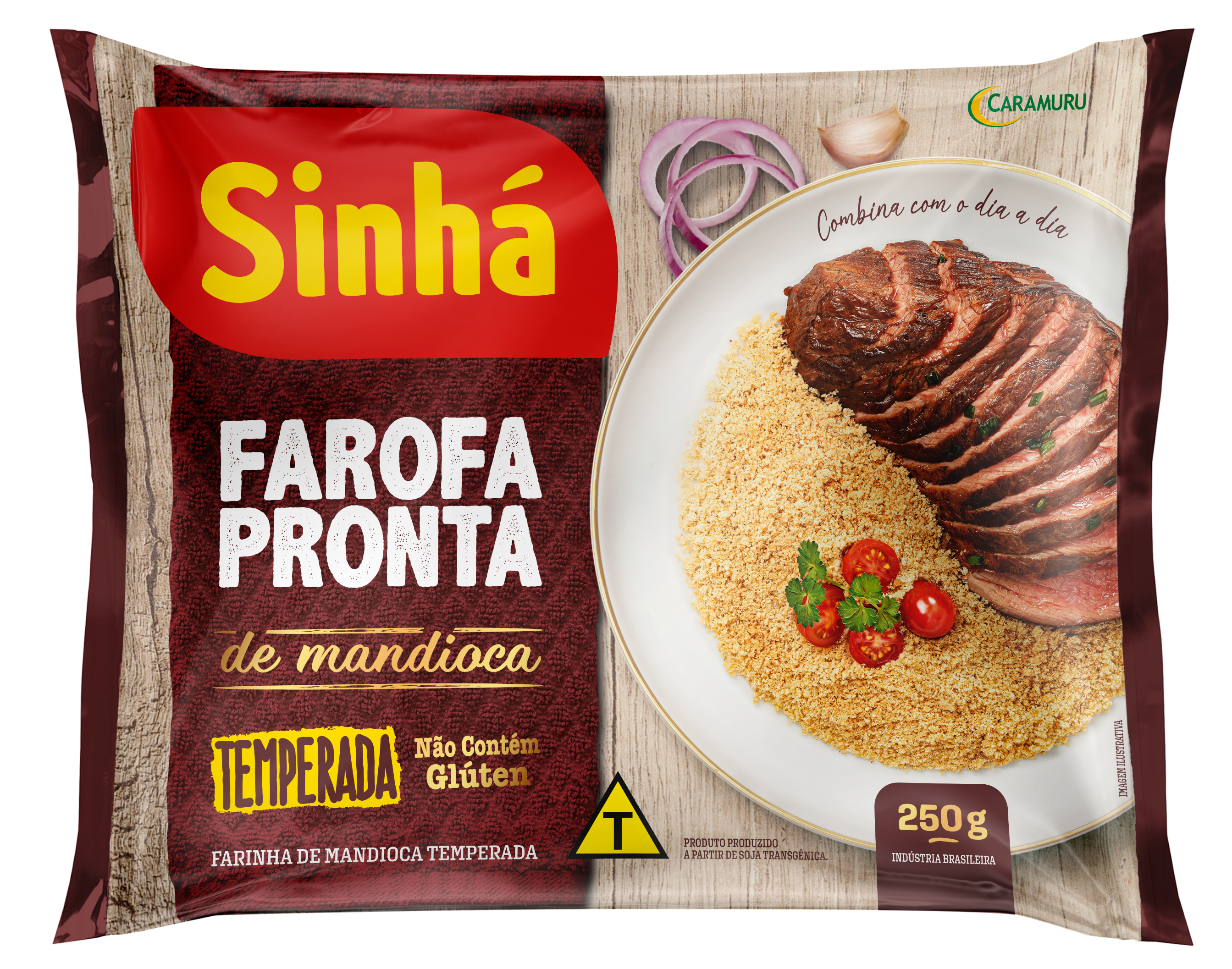 FAROFA PRONTA MANDIOCA SINHÁ 