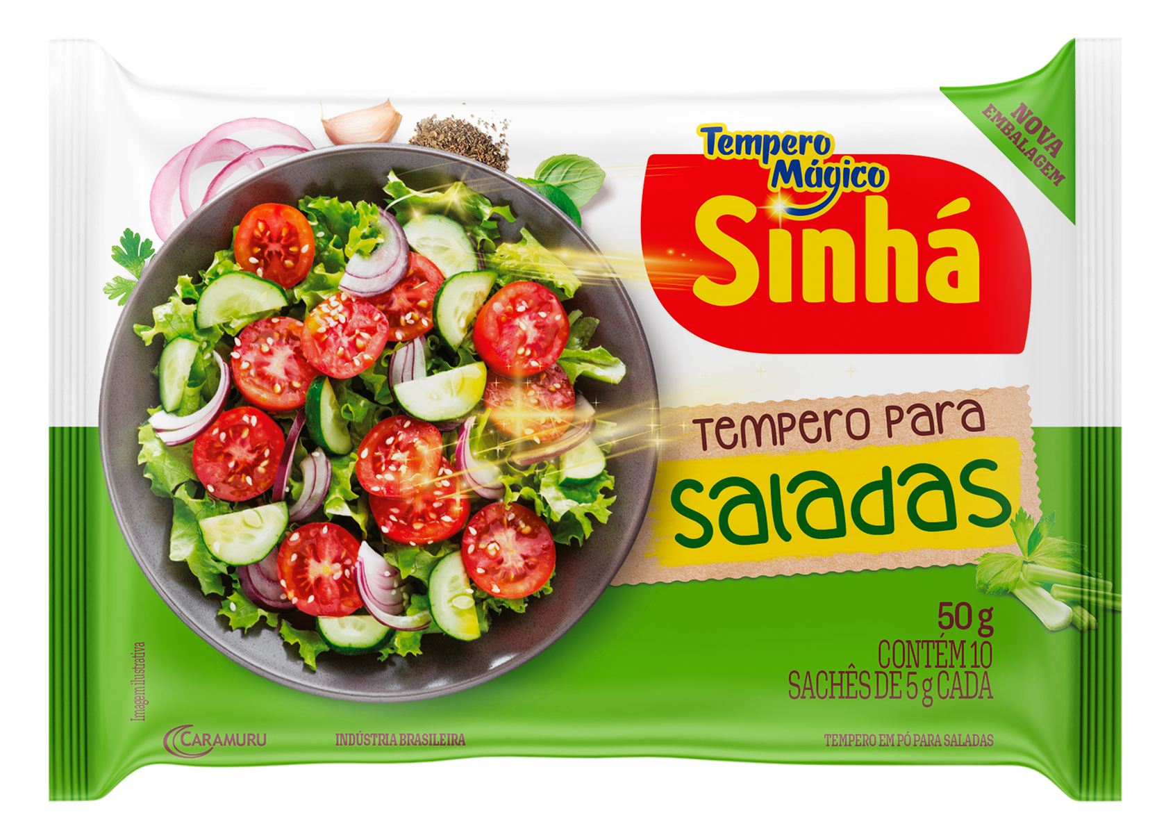 TEMPERO MÁGICO SALADAS SINHÁ 