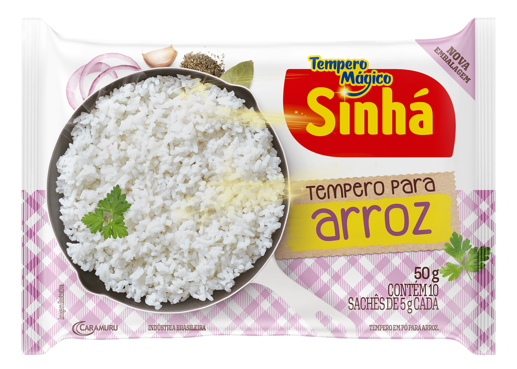 TEMPERO MÁGICO ARROZ SINHÁ 