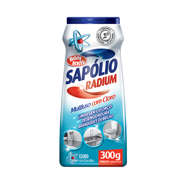 MULTIUSO RADIUM EM PÓ CLORO SAPÓLIO 