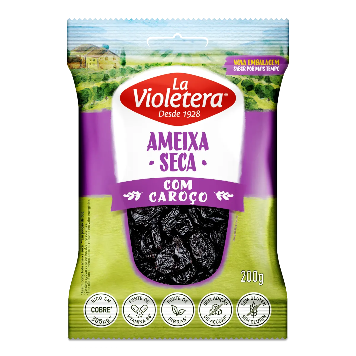 AMEIXA SECA SACHÊ LA VIOLETERA 