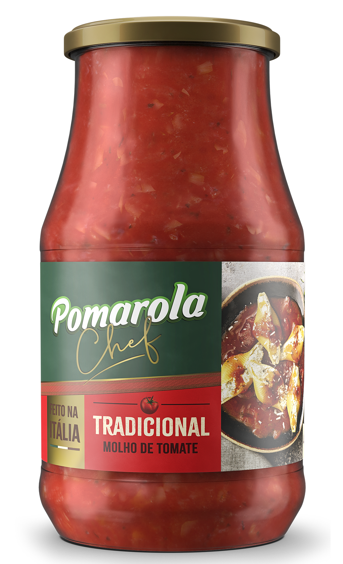 MOLHO TOMATE CHEF TRADICIONAL VIDRO POMAROLA 