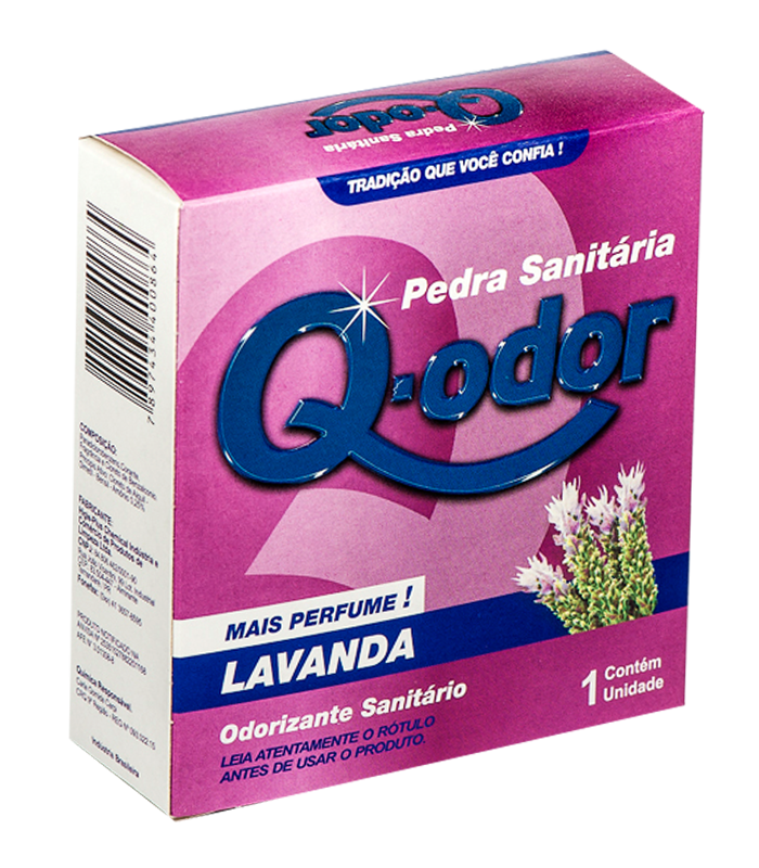 PEDRA SANITÁRIA LAVANDA Q-ODOR 