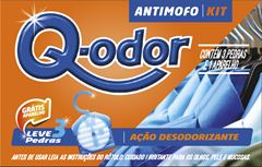 ANTI MOFO CABIDE APARELHO + 3 REFIL Q-ODOR