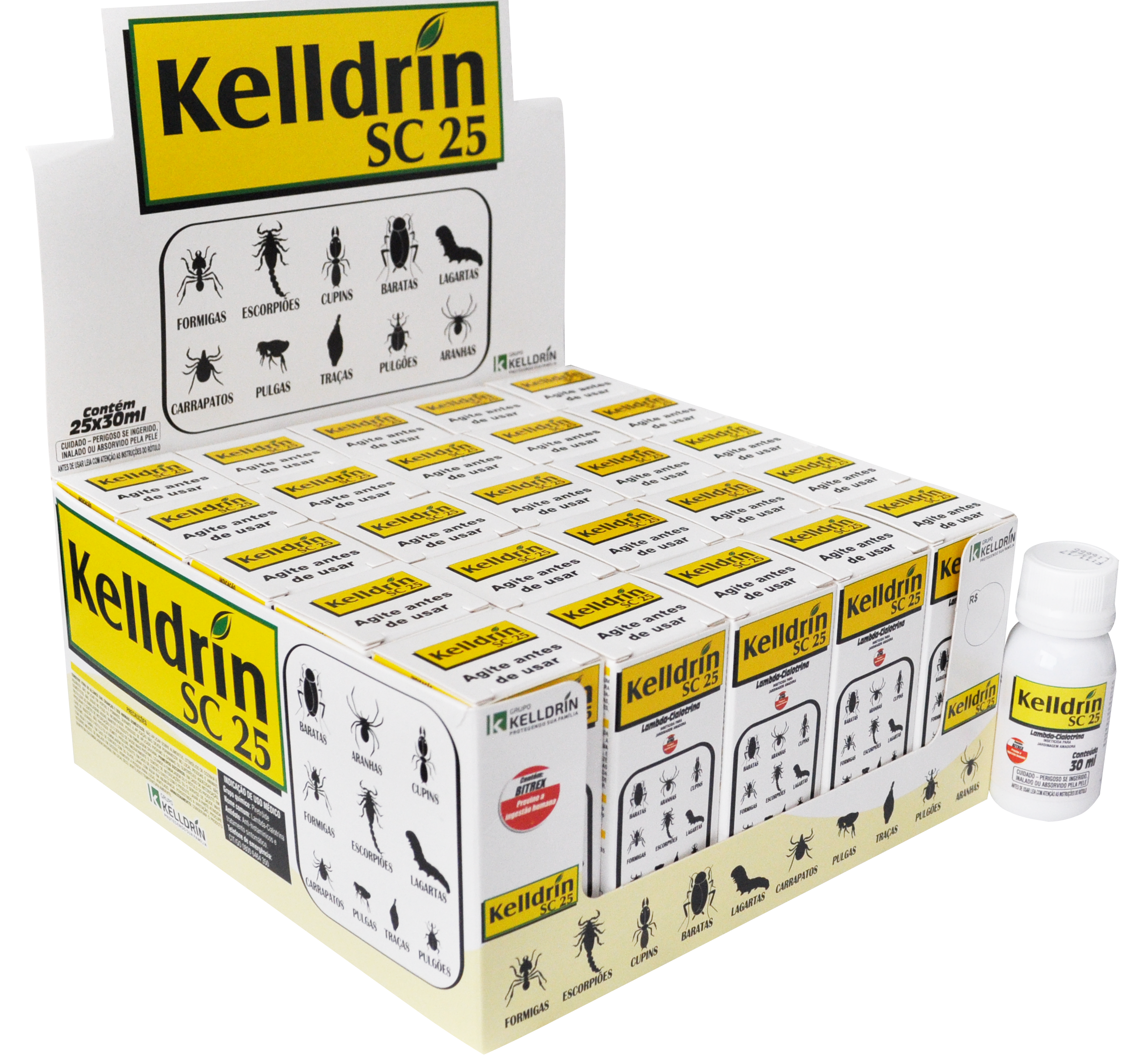 INSETICIDA SC 25 PARA JARDINAGEM KELLDRIN