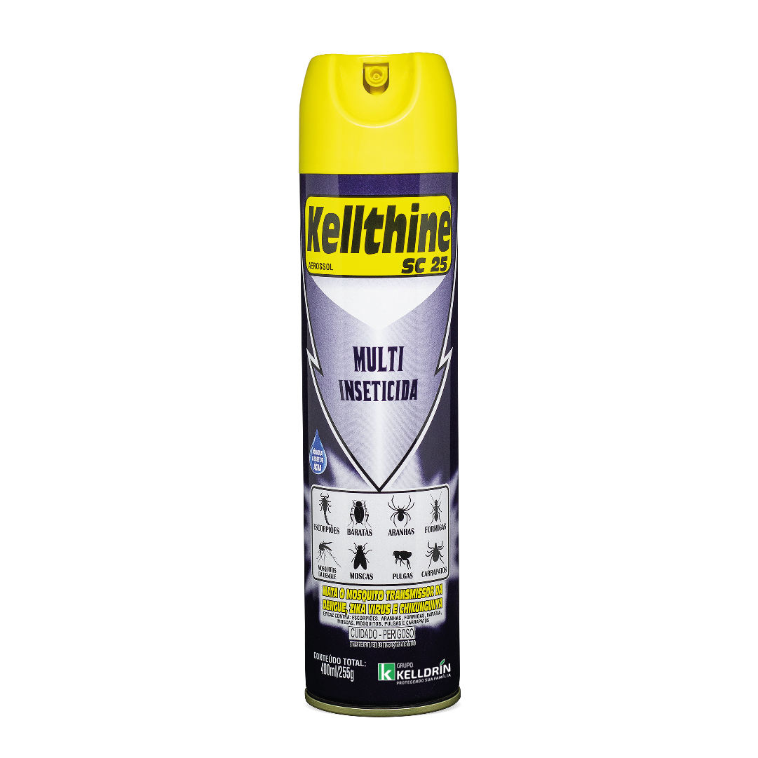 INSETICIDA AEROSOL MULTI INSETICIDA KELLTHINE SC 25 3