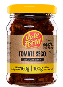 TOMATE SECO VIDRO VALE FÉRTIL 