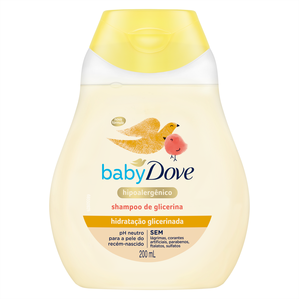 SHAMPOO HIDRATAÇÃO GLICERINADA DOVE BABY 