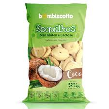 SEQUILHOS ZERO LACTOSE/GLÚTEN COCO BOMBISCOITO 