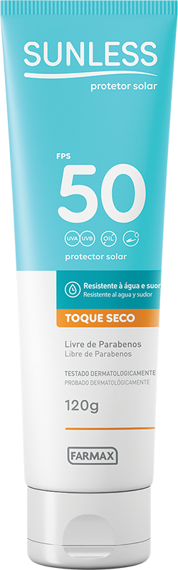 PROTETOR SOLAR FPS50 SUNLESS