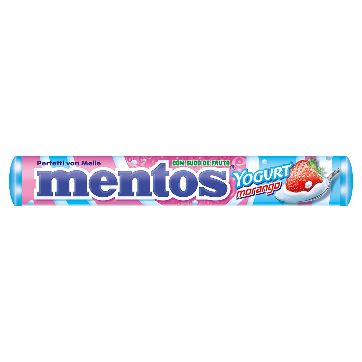 BALA MENTOS YOGURT/MORANGO