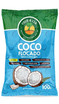 COCO FLOCOS UMIDO ADOÇADO COCO&CIA 