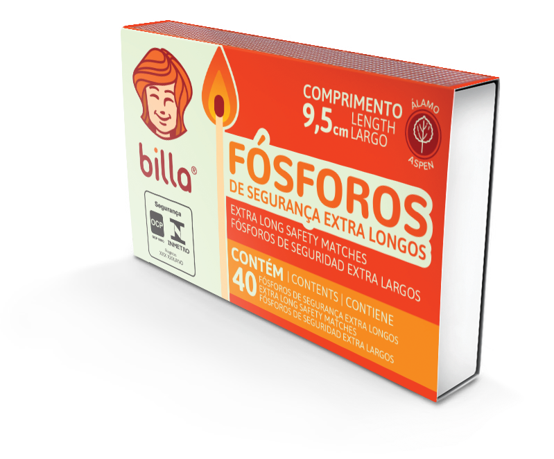 FÓSFOROS EXTRA LONGO BILLA