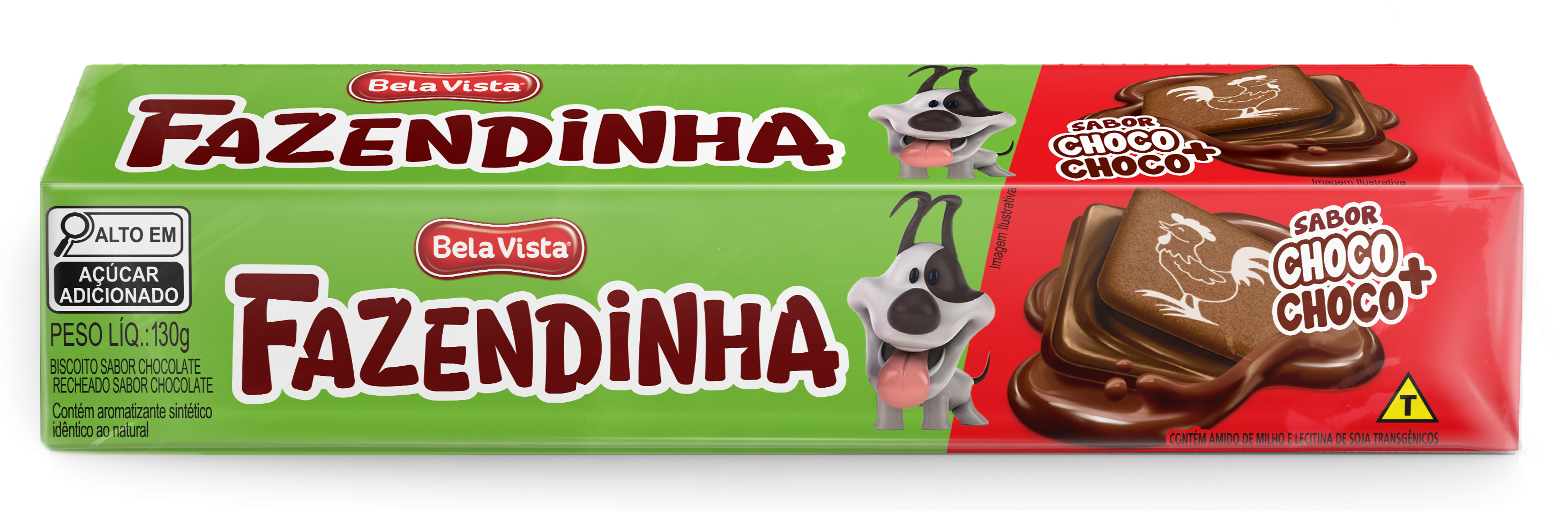 BISCOITO RECHEADO CHOCO-CHOCO FAZENDINHA 