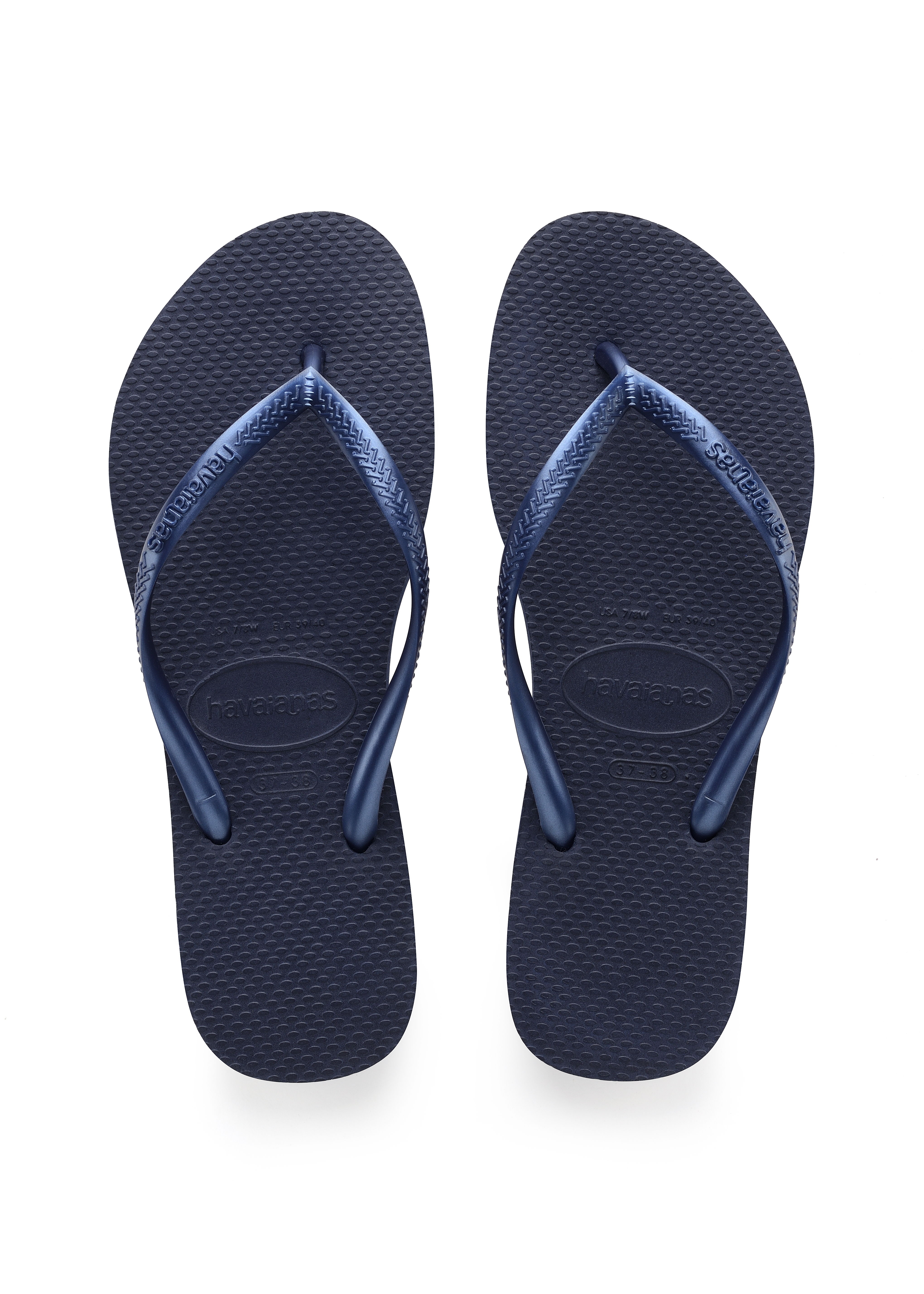 SANDÁLIA SLIM MARINHO 37/38 HAVAIANAS 