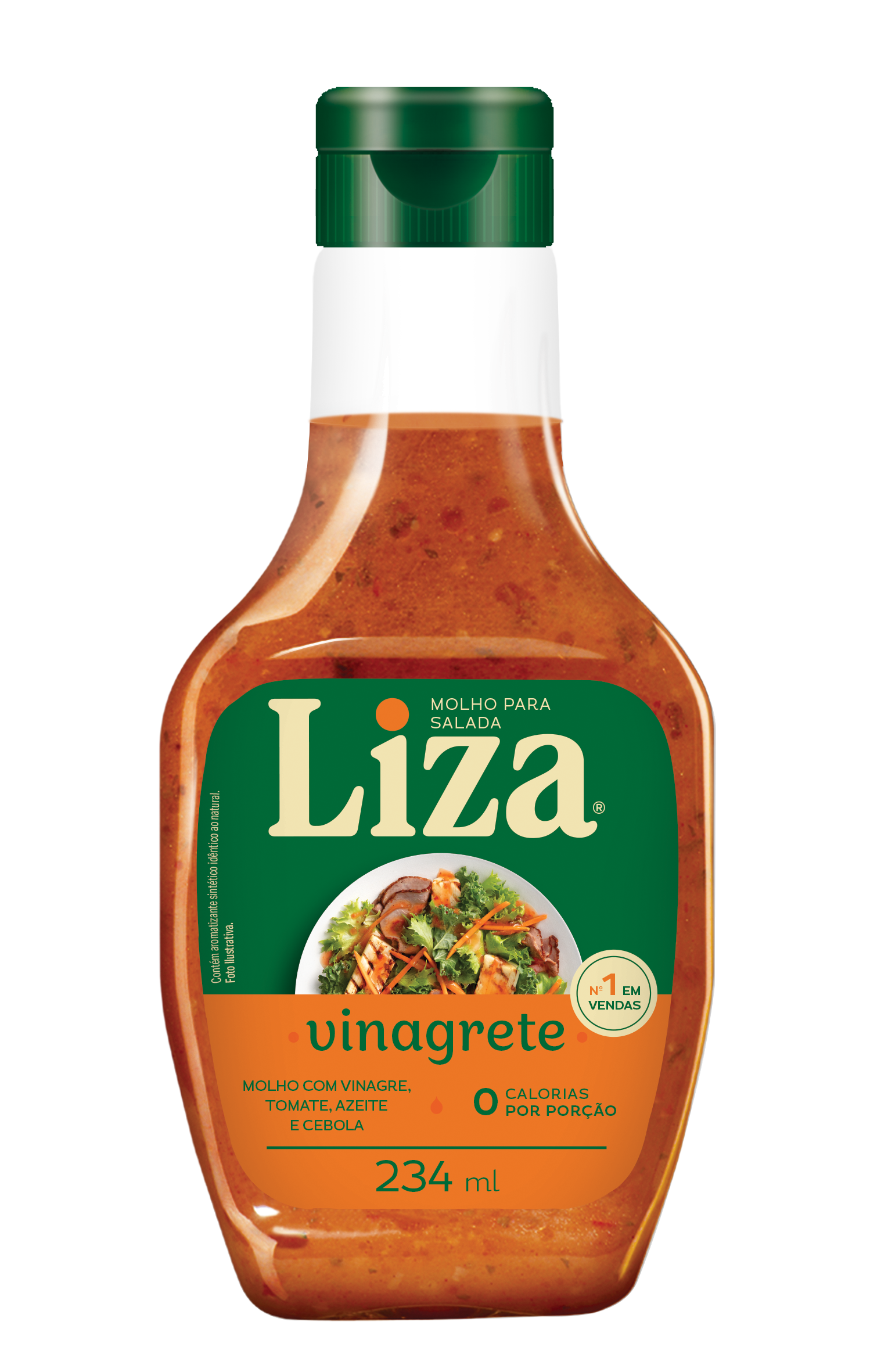 MOLHO PARA SALADA VINAGRETE LIZA 