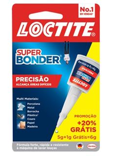 COLA PRECISÃO GRÁTIS 20% SUPER BONDER 