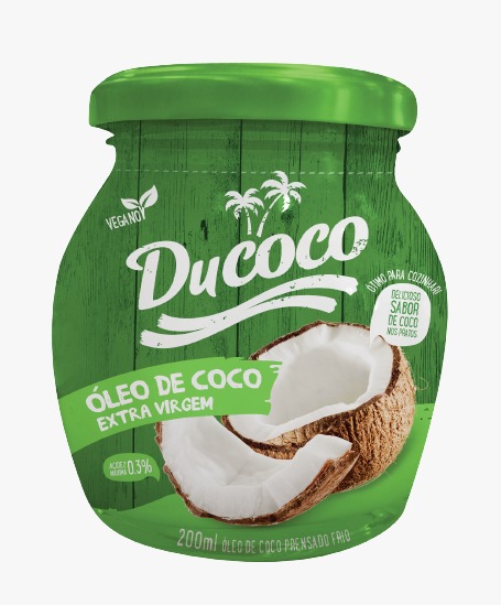 ÓLEO DE COCO VIDRO DUCOCO 