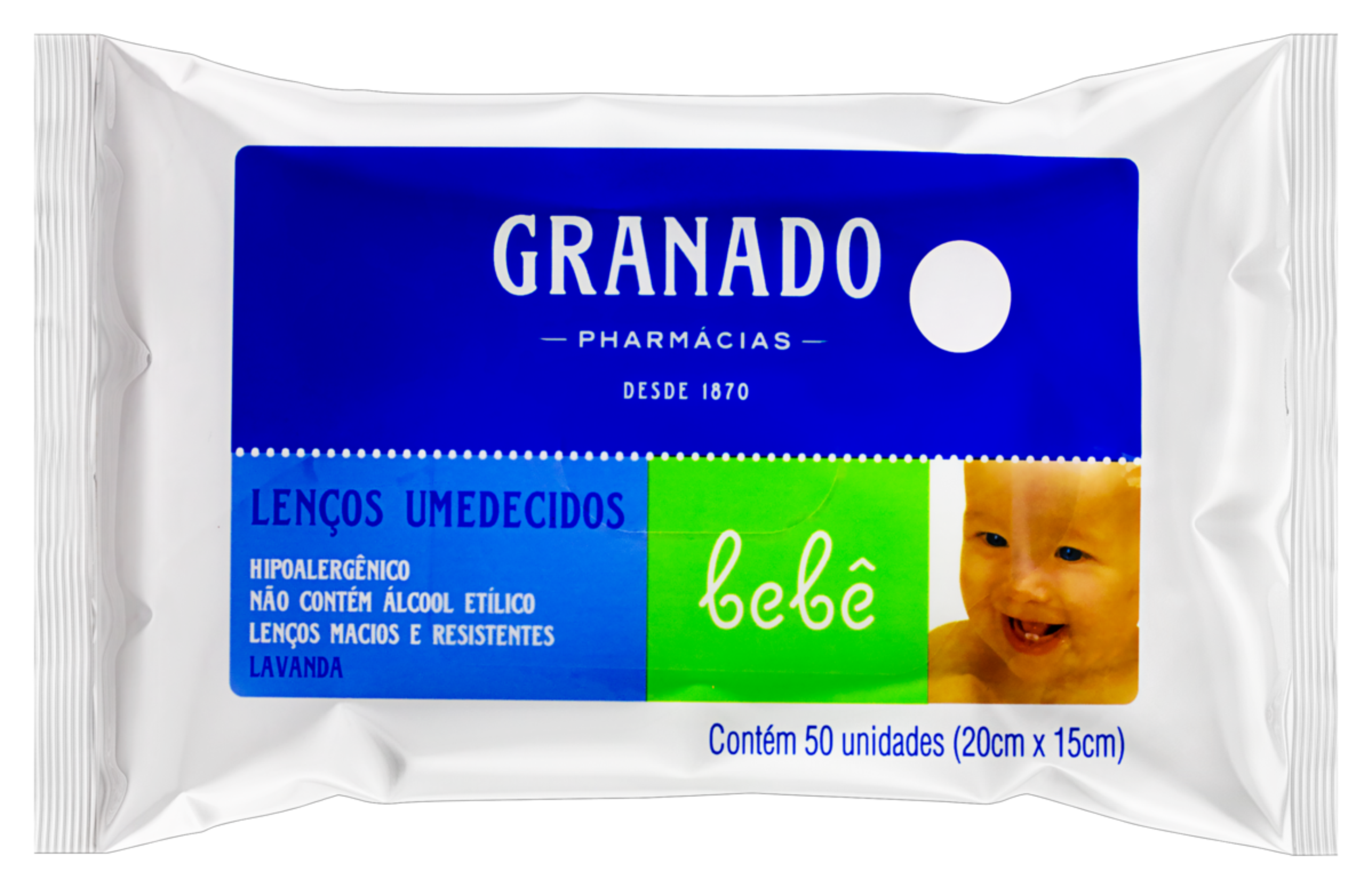 LENÇO UMEDECIDO LAVANDA GRANADO BEBÊ