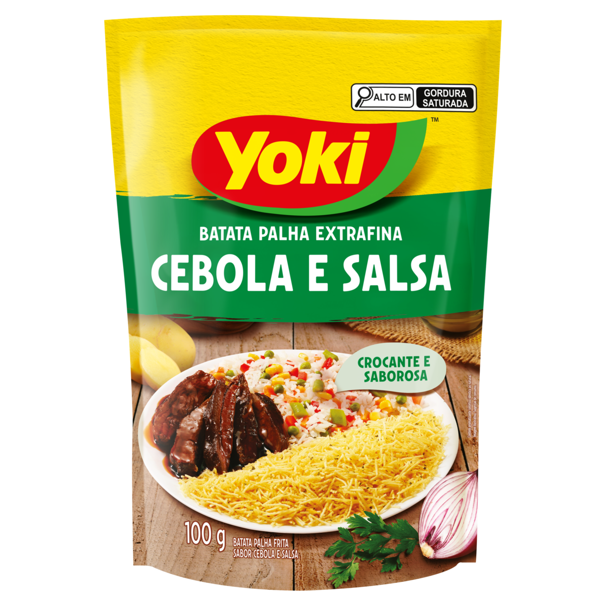 BATATA PALHA EXTRA FINA YOKI CEBOLA E SALSA 