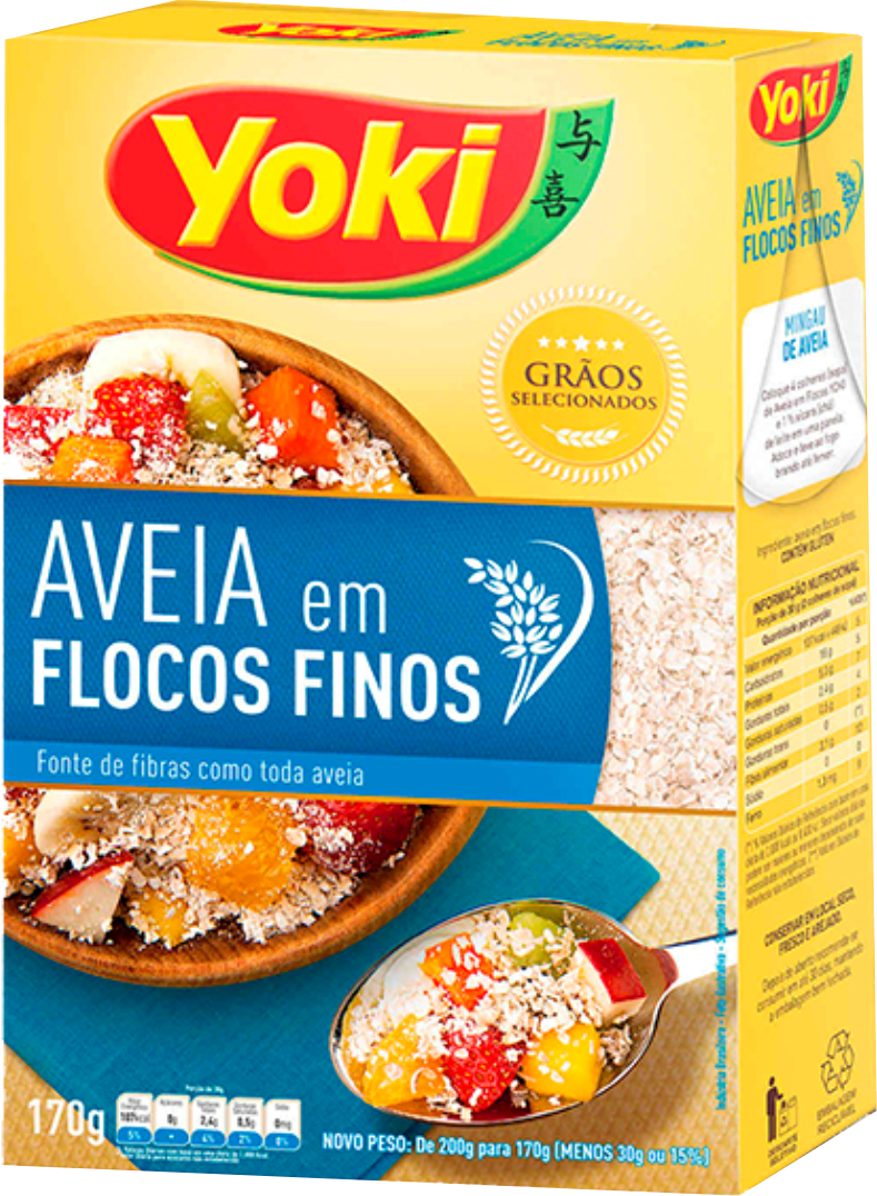 AVEIA FLOCOS FINOS YOKI