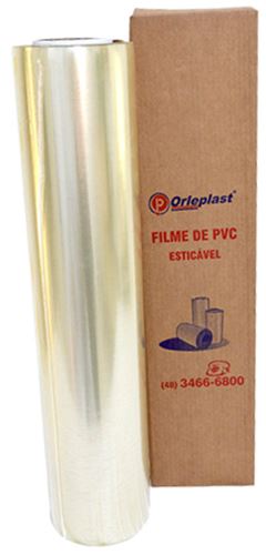 FILME PVC 9 MIC 38CM C/500MT ORLEPLAST