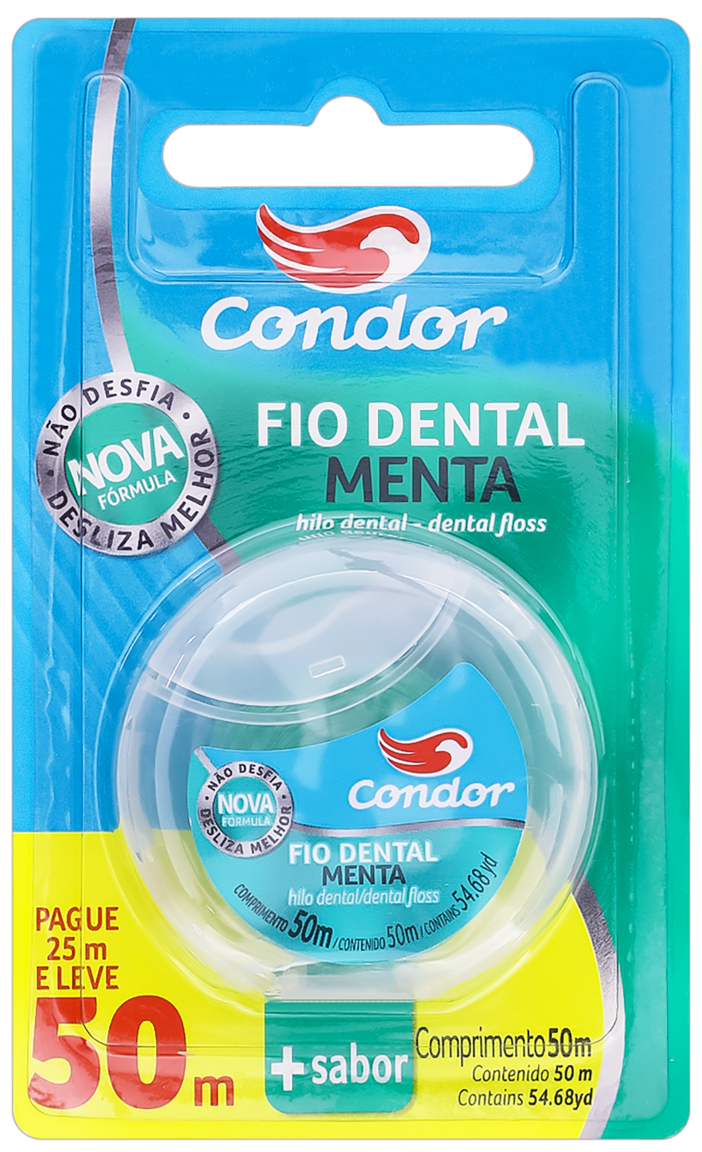 FIO DENTAL MENTA LV50 PG25M CONDOR