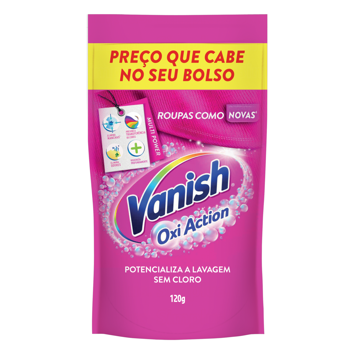 TIRA MANCHAS PÓ PINK SACHÊ VANISH