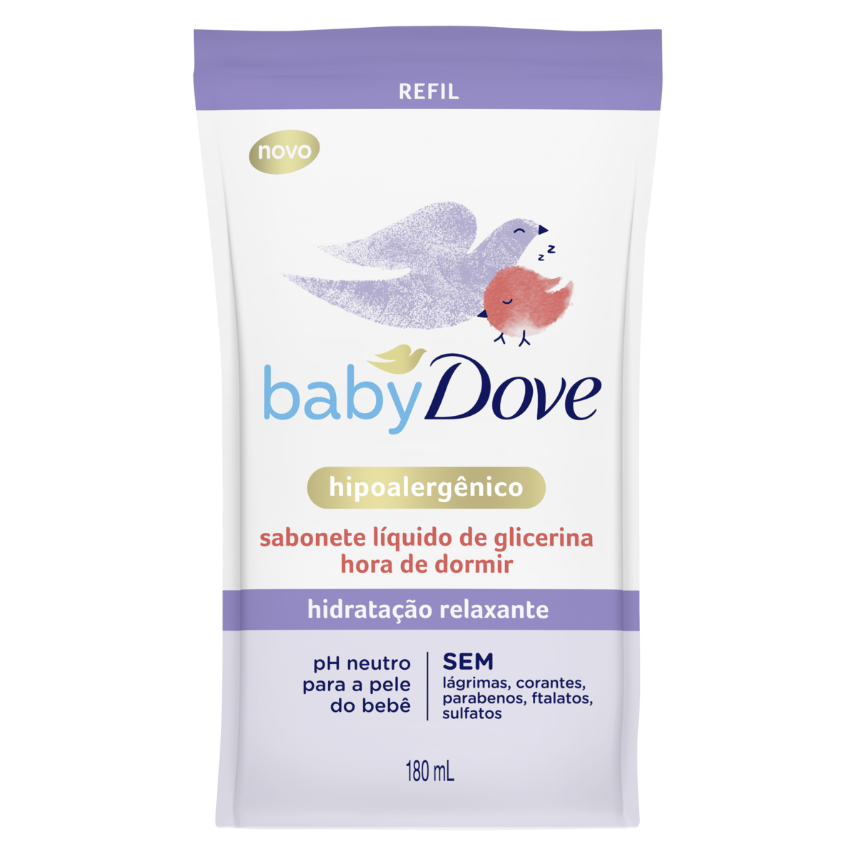 SABONETE LÍQUIDO HIFRATAÇÃO GLICERINADA REFIL DOVE BABY