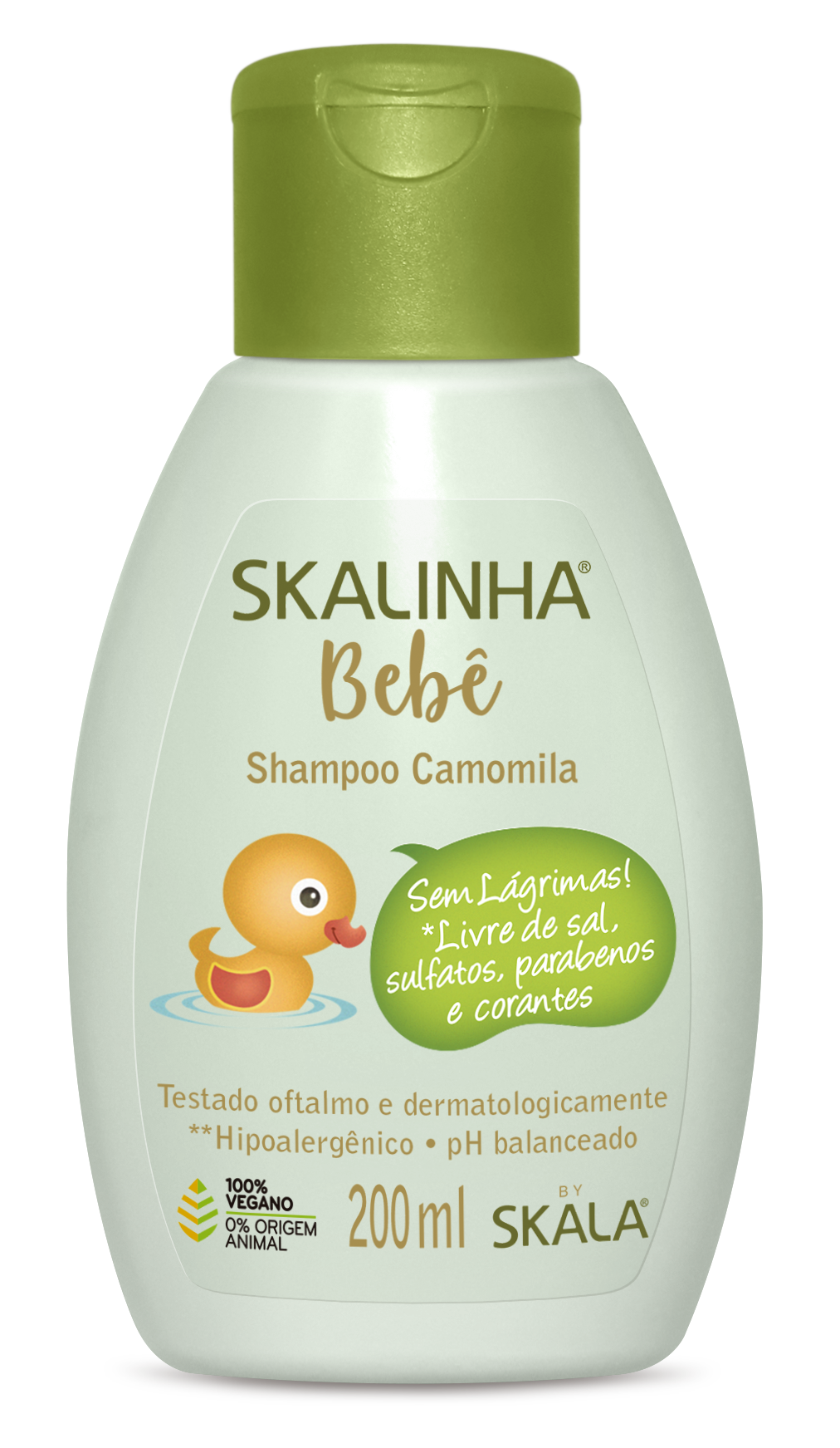 SHAMPO BEBÊ CAMOMILA SKALINHA