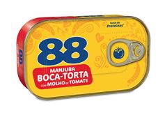 SARDINHA MANJUBA BOCA TORTA TOMATE ABRE FÁCIL 88 