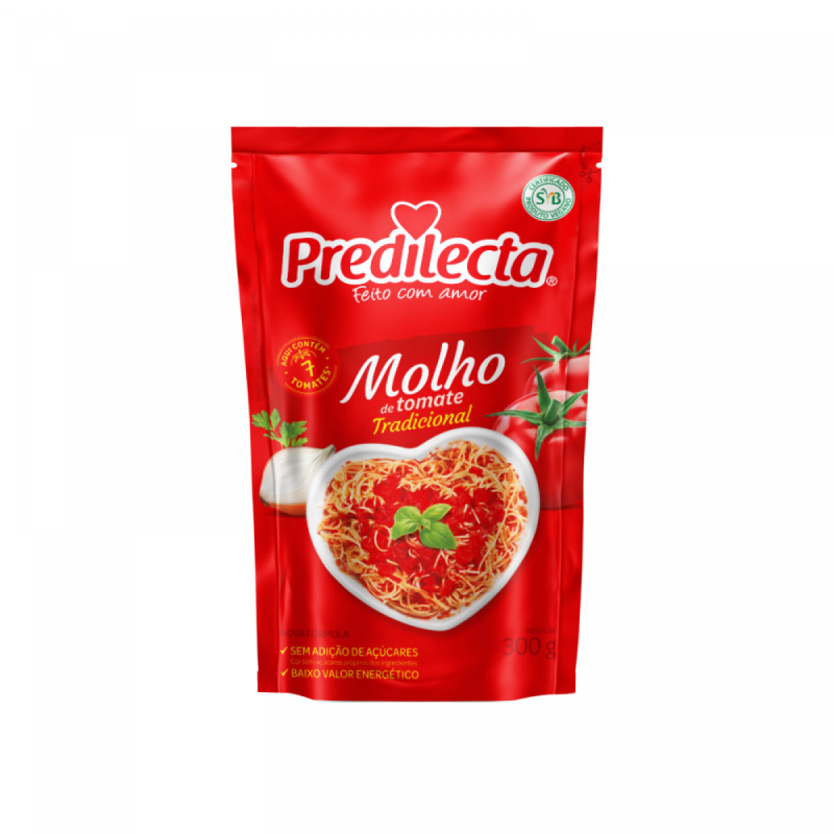 MOLHO DE TOMATE REFOGADO STAND UP PREDILECTA 