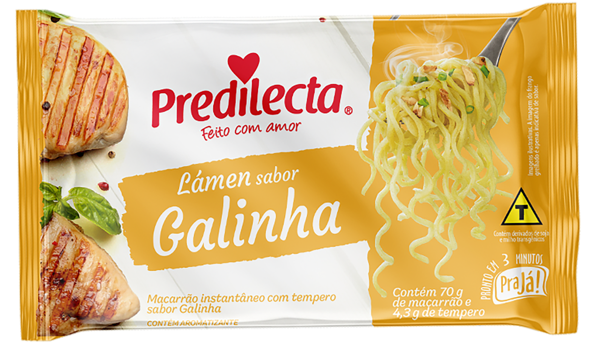 MACARRÃO INSTÂNTANEO GALINHA PREDILECTA 