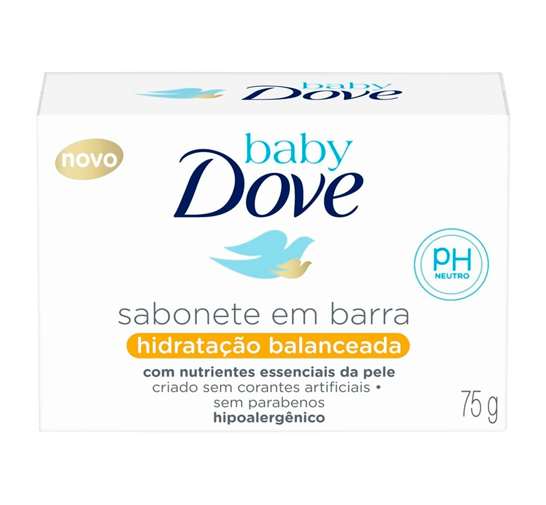 SABONETE HIDRATAÇÃO BALANCEADA DOVE BABY 