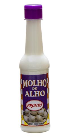 MOLHO DE ALHO PRONTO