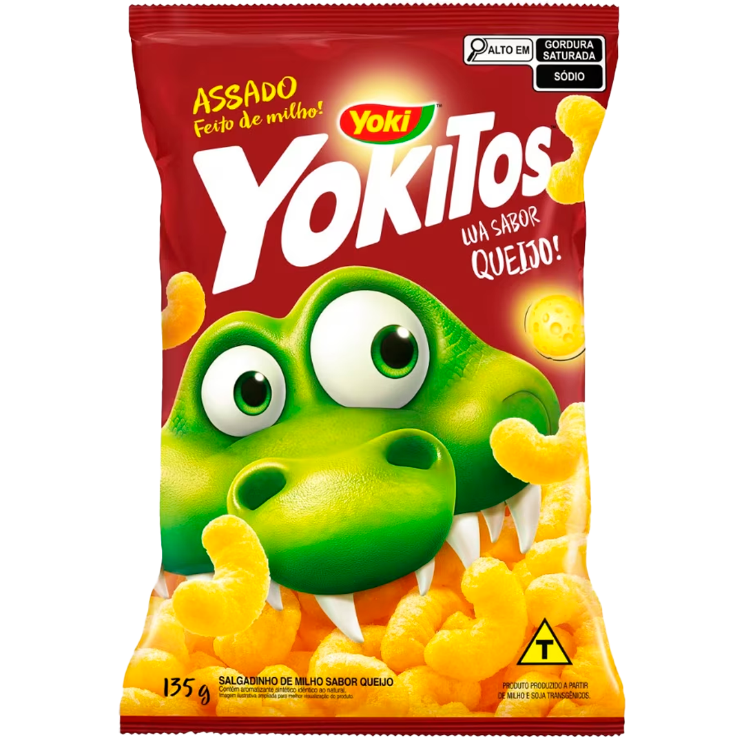 SALGADINHO QUEIJO LUA YOKITOS 